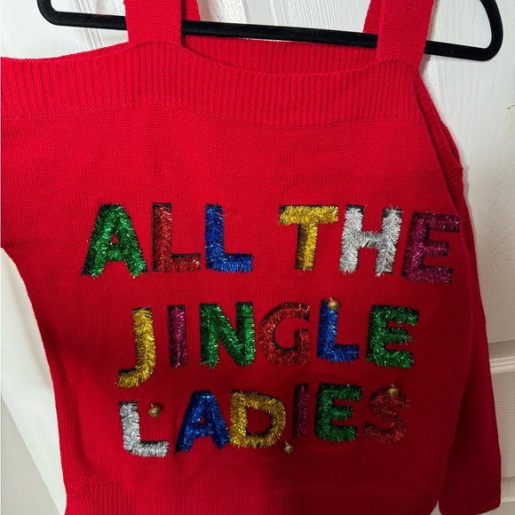 All the Jingle Ladies Ugly Christmas Sweater - Picture 3 of 4
